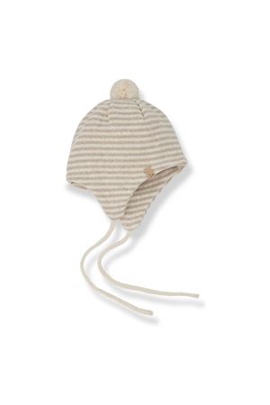 Cappello Carlota in cotone a righe beige 1+IN THE FAMILY KIDS | CARLOTABEIGE